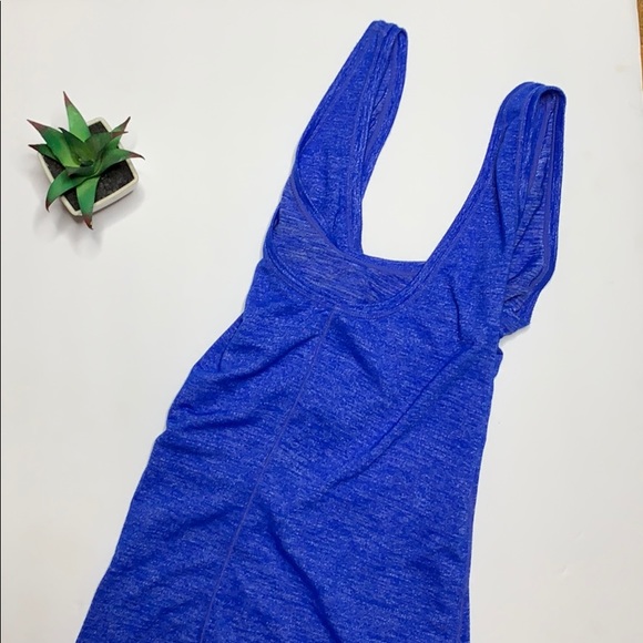 🌵Athleta workout athletic tank Blue Space dye - Picture 2 of 5